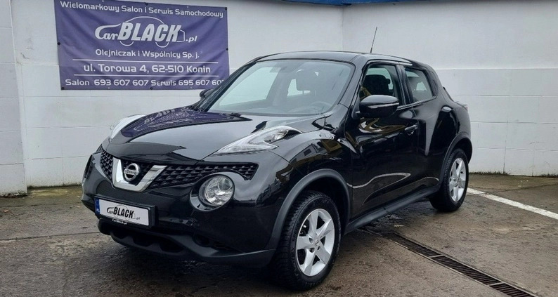 Nissan Juke cena 44850 przebieg: 134500, rok produkcji 2017 z Czarna Woda małe 154